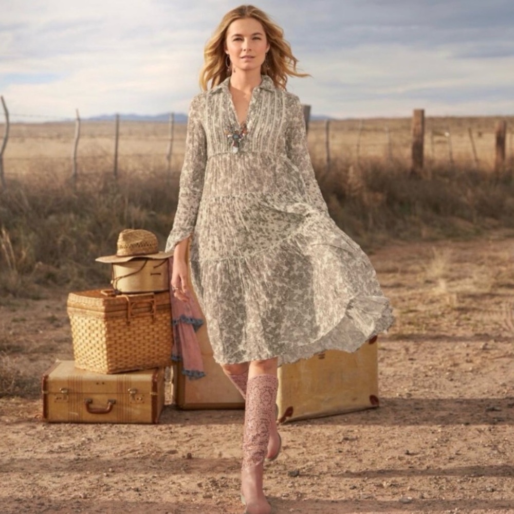 SUNDANCE: Tiered Dress